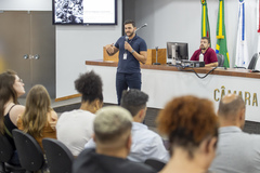 Primeiro dia do Projeto de Integração e Acolhimento da Câmara Municipal de Porto Alegre (PIA).