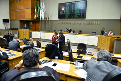 Plenário Otávio Rocha durante sessão ordinária