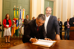 Cassio Trogildo enviou o projeto como prefeito em exercício