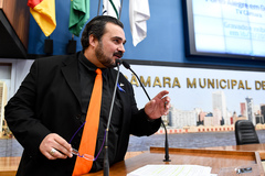 Vereador Clàudio Janta (SD), autor da proposta