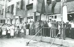 A cerimônia de abertura do Palácio Aloísio Filho, em 1º de maio de 1986 Foto: Maurecy Santos/CMPA