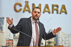 Vereador Rodrigo Maroni anunciou sua desfiliação do PCdoB Foto: Leonardo Contursi/CMPA