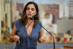 Vereadora Fernanda Melchionna (PSOL) Foto: Leonardo Contursi/CMPA