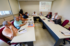 Vereadores receberam representantes de entidades e órgãos públicos Foto: Matheus Piccini/CMPA