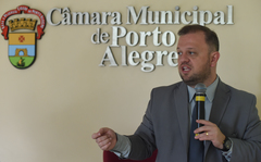Vereador André Carús (PMDB), proponente do projeto aprovado