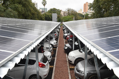 Economia de energia com central fotovoltaica chega a 18%