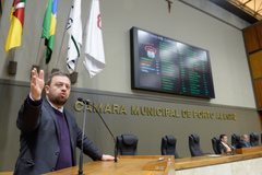 O vereador André Carús (MDB), autor da proposta