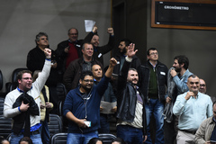 Taxistas acompanharam a votação no Plenário Otávio Rocha