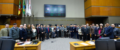 Parlamentares homenagearam os corretores de imóveis da Capital
