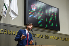 Vereador Felipe Camozzato (NOVO) é o proponente