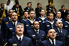 Membros da Marinha receberam homenagem da Câmara pelos 154 anos da força militar