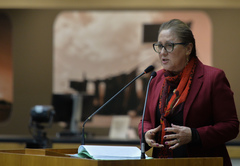 Vereadora Lourdes é a segunda vice-presidente da Câmara
