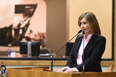 Mônica Leal (PP), presidente da Câmara Municipal de Porto Alegre