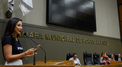 Renata de Medeiros, nova Cidadã de Porto Alegre