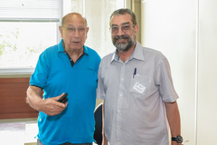 Reginaldo Pujol e Antônio Hohlfeldt (d) foram colegas na Câmara Municipal 