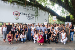Atividade reuniu vereadoras e servidoras do Legislativo porto-alegrense