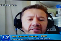 Vereador Mauro Zacher (PDT)