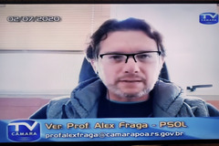 Professor Alex Fraga (PSOL)