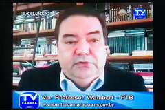 Relatório de Professor Wambert (PTB) foi votado durante a última reunião da Comissão Parlamentar de Inquérito (CPI)
