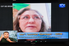 Lourdes Sprenger (MDB) é a autora da emenda cujo conteúdo foi vetado 