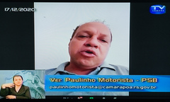 
Paulinho Motorista (PSB) assina o projeto
