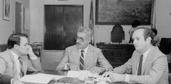 Mano José (ao centro) atuou na Câmara até 1988