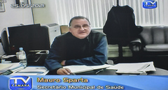 Mário Sparta apresentou resultados da Saúde em audiência virtual 