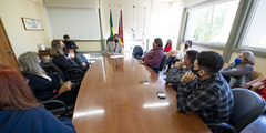Grupo de professores havia sido recebido pelo presidente Márcio Bins Ely (PDT) e reivindicava a renovação da contratação temporária