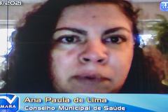 Ana Paula de Lima disse que Conselho Municipal de Saúde alertou sobre irregularidades nos contratos e defendeu volta do Imesf