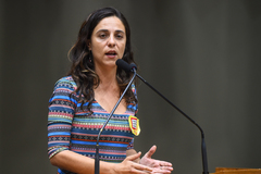 Vereadora Fernanda Melchionna (PSOL), proponente