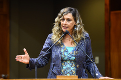 Vereadora Sofia Cavedon (PT), proponente da moção