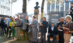 Praça Osvaldo Cruz foi revitalizada por meio de parceria público-privada