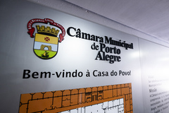 Entrada da Ala Norte da Câmara Municipal de Porto Alegre
