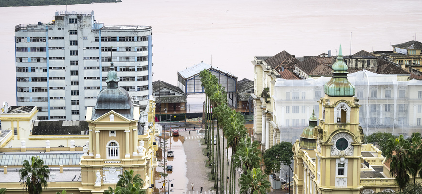 O conceito de cidade-esponja é considerado como modelo de gestão inteligente contra inundações