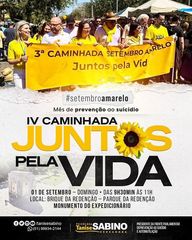 IV Caminhada Juntos pela Vida marca o início do Setembro Amarelo em Porto Alegre