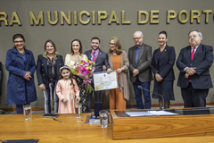 Sessão seolene de outorga do título de cidadão de porto alegre ao vice-governador Gabriel Vieira de Souza.