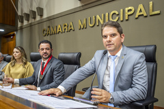 Sessão Solene de Outorga do Titulo de Cidadão de Porto Alegre ao senhor Ciarlo Barragana Fonseca, proposto pelo vereador Márcio Bins Ely.